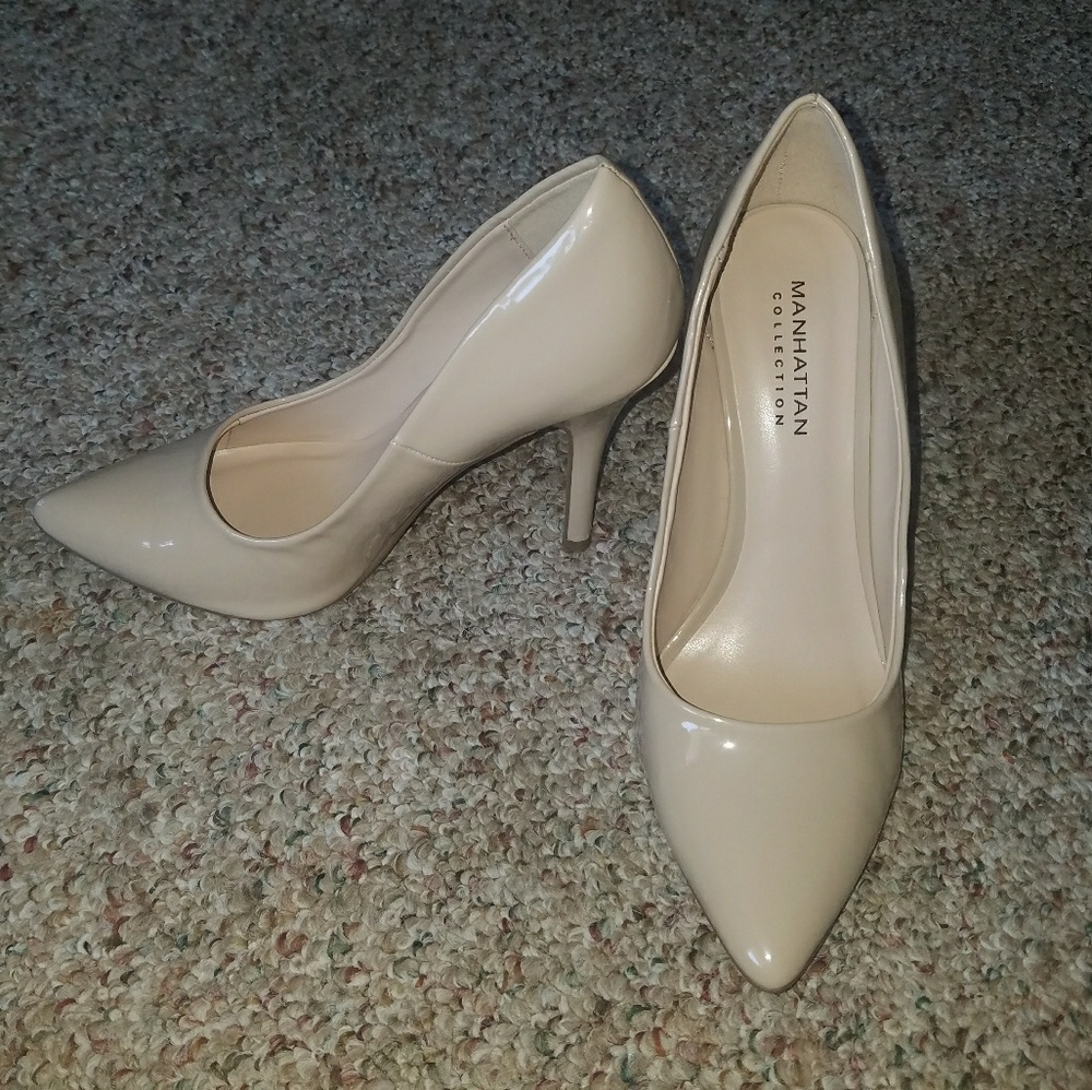 Manhattan Collection Nude Heels